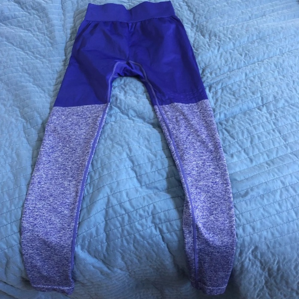 Two Toned Blue Gymshark Leggings